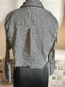 🎊Buy 1, Get 1 Free🎁34"-36" Checkered Crop Top