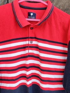 Red &amp; Black Tshirt For Men Dailywear Used