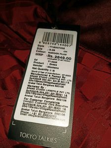 Tokyo Talkies Merun Dress