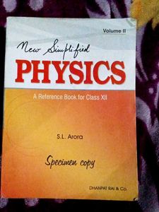 Class 12 SL Arora Volume 2nd Only