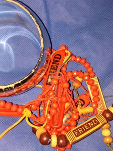 Combo Of Bracelet And Friendship Band