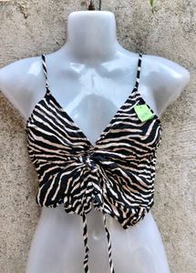 261 Zebra Print Cami Top