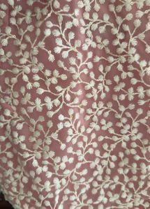 Brand New heavy Embroidered Pastel Pink Blouse