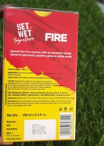 💥 Set Wet Fire Eau De Parfum Brand New