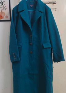 Elegant Teal Coat