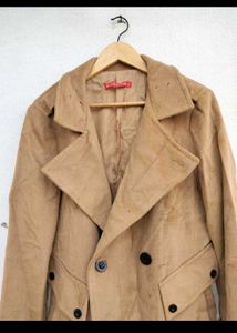 Classic Brown Peacoat