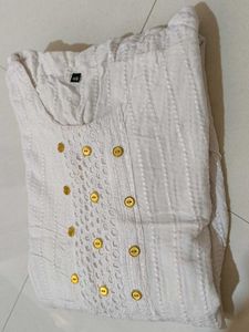 White Kurti