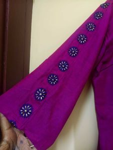 Elegant Purple Kurta