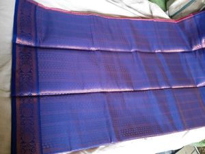 Pink &amp; Purple Silk Saree