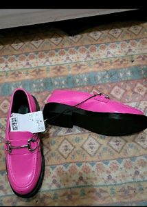 Hot Pink H&amp;M Loafers - Size 35