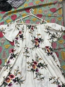 Floral Off-Shoulder Sundress
