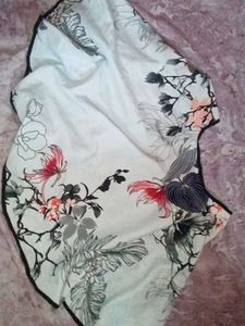 Floral Print Scarf