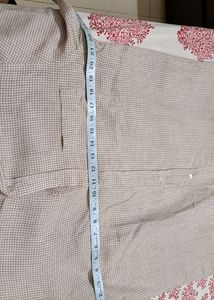 Zodiac Men Checks Regular Fit Linen Shirt
