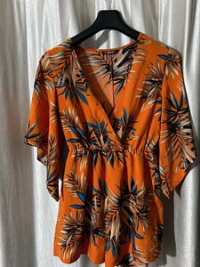 Tropical Print Dress