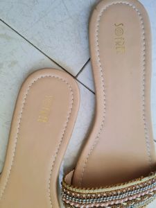 Embellished Slip On Flats