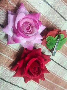 Set of 3 Artificial Roses