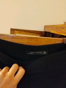 Zara Black Plazo -