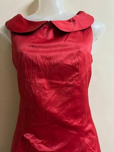 Korean Red Designer One Piece