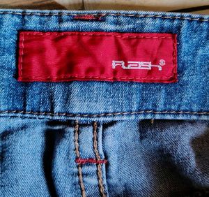Classic High-Waisted Denim Shorts
