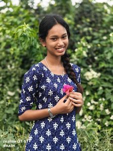Blue Printed Kurta