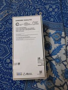It Is A Box Of Samsung Galaxy F22 Mobile Phone