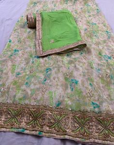Handwork Partywear Suit
