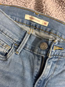 5 Jeans Set White And Blues