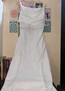 White Shimmer Dress