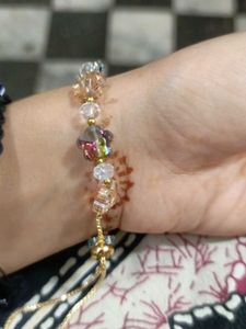 Beaded Rakhi Bracelet For Bhabi (Lumba)