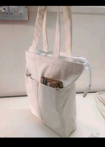 Handmade Canvas Tote Bag