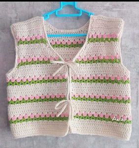 Crochet Tulip Vest