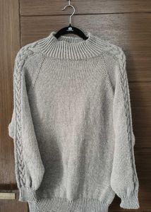 Cozy Knit Sweater  acrylic of peru wool
