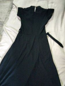 Black Colour Gown