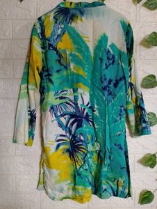 💥Multicolor Tropical Print Kurti