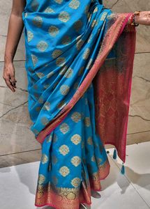 Beautiful Heavy New Saree In Banarasi Silk