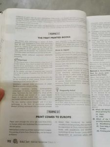 Educart Social Science Question Bank Class 10