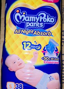 MamyPoko Pants S (38 Count)