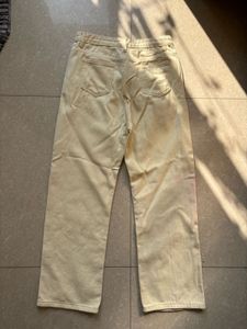 Urbanic beige Straight Leg Jeans