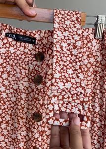 Zara Floral Skirt