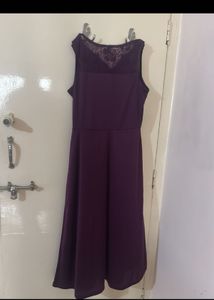 Purple Midi Dress