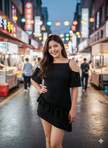 Chic Black Mini Dress