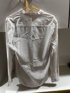 Zara White + Azo Blue Shirt (Combo of 2)
