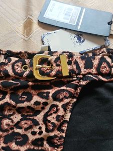 Iconic Leopard Print Bikini Bottoms