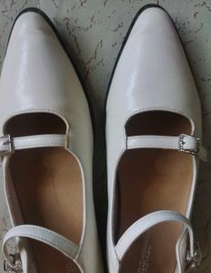 Japanese Cream Mary Jane Shoes