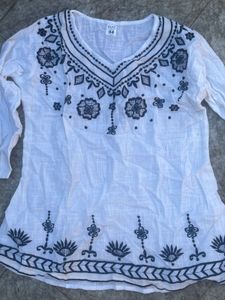 Short Emboridery Kurta