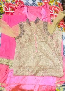 Kurta With Dupatta And Bottomwear