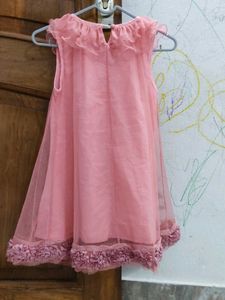 Peach Dress
