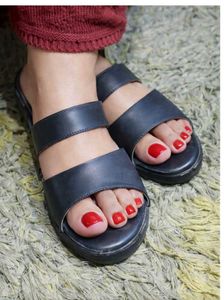 Stylish Silver/Grey Ladies Slides