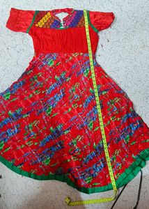 Red Full Long Frok