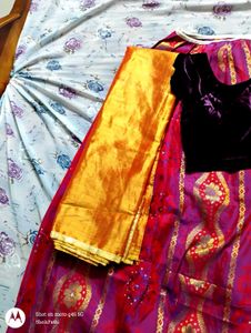 Traditional Half Saree Combo Of 2